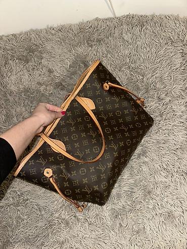 Torbe: KOŽA Louis Vuitton Neverfull Monogram torba sa dodatnom — 4