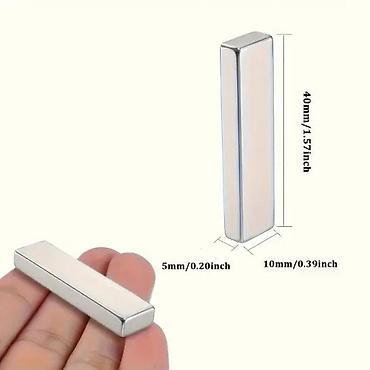 merdevine subotica: Pravougaoni magnet, 40x10x5mm T-04 NOVO. Opis proizvoda: CENA: 1kom — 2