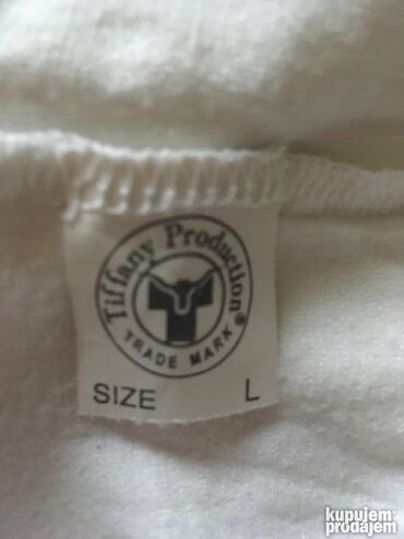 Majice: Kvalitetna bela majca, tfy product, veličina L, sa diskretnim vezom na — 8