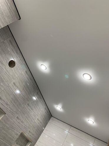 Натяжной потолок: Натяжной потолок Матовое, 3D потолки, Глянцевое Бесплатный замер, Монтаж, Гарантия — 8