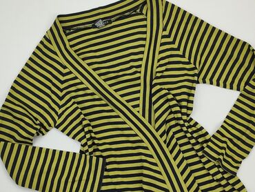 bluzki żółte w czarne paski: Kardigan, M, stan - Dobry