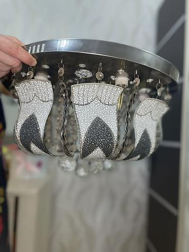 saat alanlar: Led Çılçıraq, 4 və daha çox lampa, Metal — 1