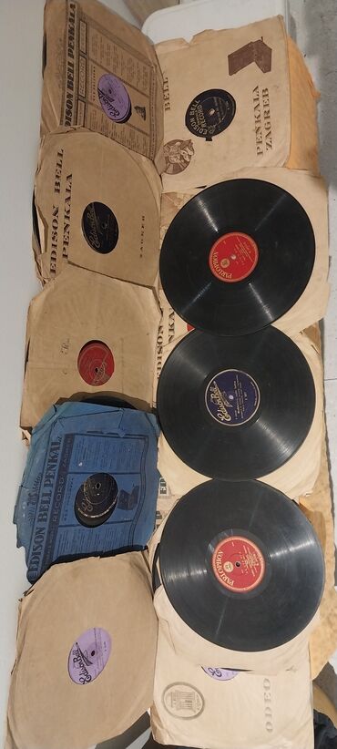Vinil ploče: Kolekcija starih gramofonskih ploča od šelaka (78 o/min) sa — 8