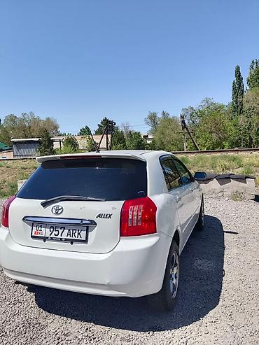 e klass: Toyota Allex: 2004 г., 1.5 л, Автомат, Бензин, Хэтчбэк — 4