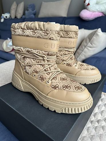 Сапоги: Сапоги, 41, Guess, Новый, цвет - Бежевый, Самовывоз — 5