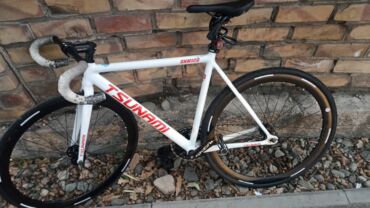 фикс тсунами: Городской велосипед, Tsunami, Рама M (156 - 178 см), Новый