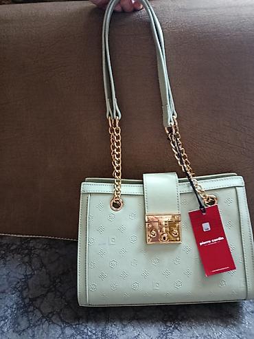 muncuqdan sumka: **Pierre Cardin qadın çantası** Pierre Cardin brendinə məxsus çiyin — 1