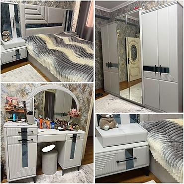 pol silənlər: Yataq dəsti satılır. Tərkibi: - 160×200 sm ölçüdə çarpayı (matras — 1