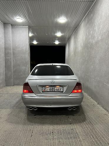 mersedes e class: Mercedes-Benz S-Class: 2003 г., 3.7 л, Автомат, Газ, Седан — 1