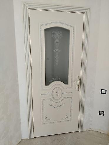 Qapılar və aksessuarlar: Kalibso modeli interyer qapıları - Şüşəli model: 5 ədəd, 80 sm yarpaq — 6