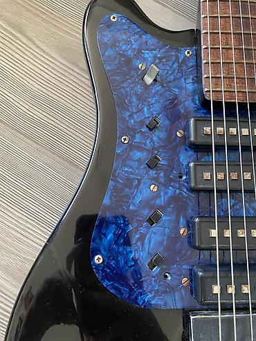 gitara qara: Elektron gitara, 6 sim, İşlənmiş — 5
