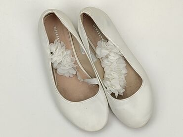 białe ażurowe trampki na koturnie: Ballerinas Reserved, 33, condition - Good