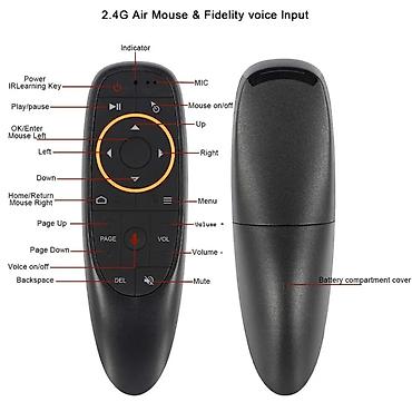 google home: Air Remote Mouse G10BTS – 2.4 GHz hava siçanı və universal uzaqdan — 6