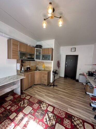 1 бөлмө, 20 кв. м, Малосемейка, 1 кабат, Евроремонт