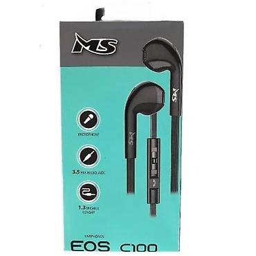 Slušalice: MS EOS C100 žičane slušalice sa mikrofonom - Tip: in-ear/earbud - — 2