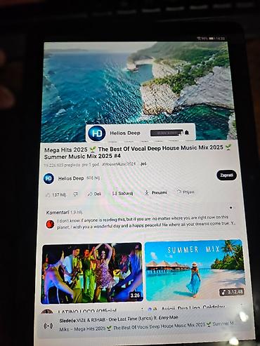 Tableti: Huawei MediaPad T5 tablet sa sim karticom potpuno ispravan baterija — 14