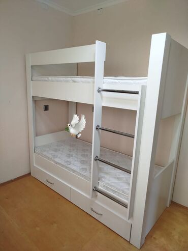 двухъярусная кровать: Oğlan və qız üçün, Yeni, Çarpayı