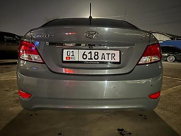 Hyundai: Hyundai Accent: 2018 г., 1.4 л, Вариатор, Бензин, Седан — 10