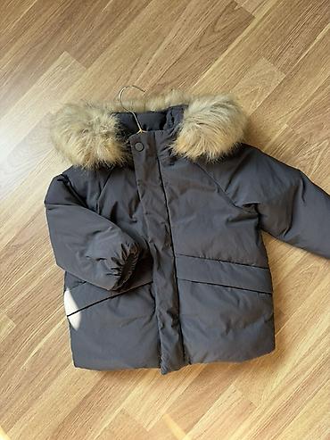 детиски куртка: Детская зимняя куртка Zara: 1800с 18-24мес 92см 1) Тёплая парка для — 1