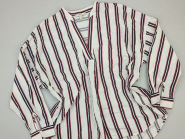 czerwona bluzki z falbankami: Blouse, Esprit, 3XL (EU 46), condition - Very good