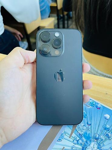IPhone 14 Pro, модель MPXR3ZA/A - Цвет: темный (Space Black). - at lalafo.kg IPhone 14 Pro, модель MPXR3ZA/A - Цвет: темный (Space Black). -