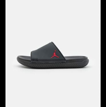 Босоножки, сандалии, шлепанцы: Мужские сандалии, 41, Air Jordan, Новый, цвет - Черный, Самовывоз