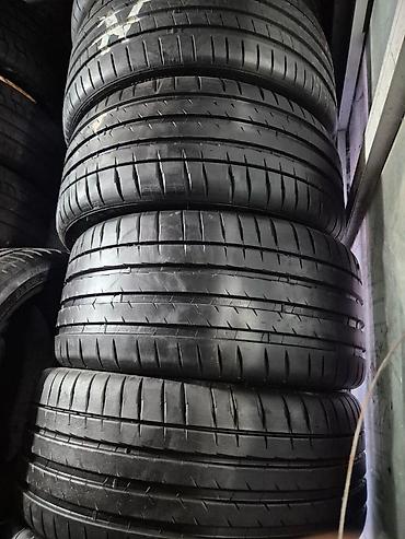 Təkərlər: Michelin təkərləri 265/30 R20 : 235/35 R20 Təkərlər demək olar ki — 2