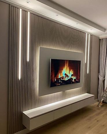 comfort mebel: Yeni, Düz TV altlığı, Polkalı — 8
