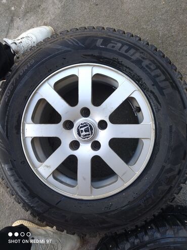 Диски: Литые Диски R 15 Honda, Комплект, отверстий - 5, Б/у — 4