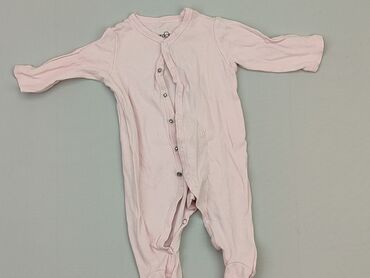 piżama pajacyk 128: Pajacyk, So cute, 0-3 m, stan - Dobry