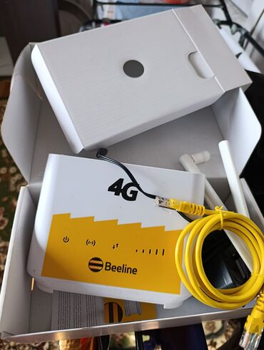 пассивное сетевое оборудование rj 11: 4G Wi‑Fi роутер Beeline в фирменной комплектации. Особенности: -