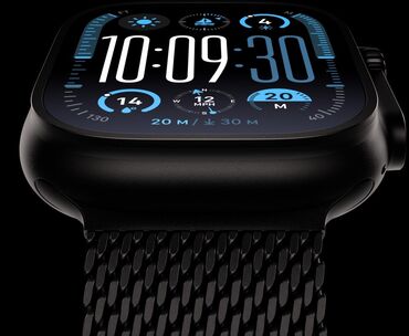 apple watch ultra 8: Yeni, Smart saat, Apple, Sensor ekran, rəng - Qara