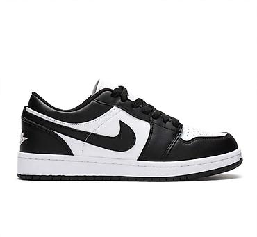agg papuce: Nike Air Jordan 1 Low – crno-beli colorway - Silueta: niska (Low) sa — 1