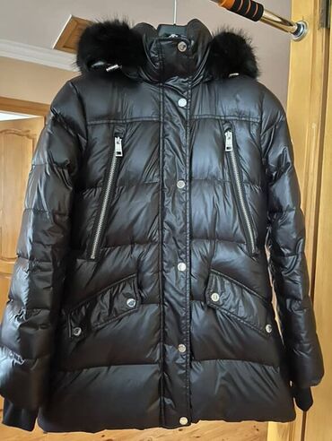 джинсовая куртка: Пуховик куртка, Michael Kors, S