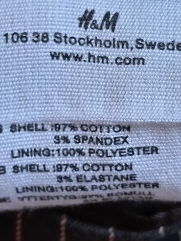 Odela: Sako, M (EU 50), H&M, bоја - Braon, Pamuk — 14