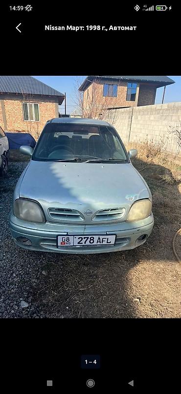 стартер ниссан марч: Nissan March: 1998 г., Автомат, Бензин, Хэтчбэк — 3