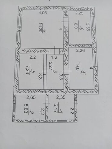 участки в канте: Дом, 30 м², 5 комнат, Собственник, Косметический ремонт