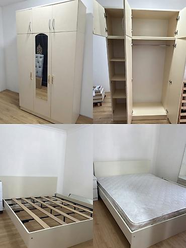Taxt dolab birlikde 350 manat. Dolab olcu E 118/H 207/D48,taxt