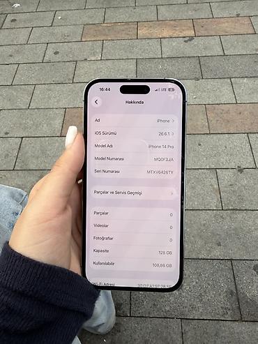 iphone 7 ag: IPhone 14 Pro, 128 GB, Deep Purple, Face ID — 5