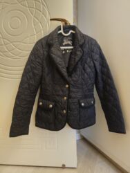 qadın qış geyimləri: Vetrovka kurtka, Burberry, S