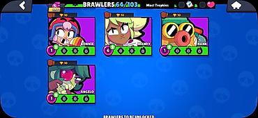 Digər: Brawl Stars hesabı - Kuboklar: 22,677 (ən yüksək 22,680), Trophy Road — 11