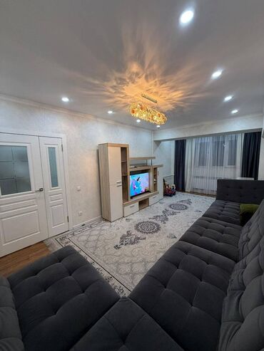 южные микрорайоны: 3 комнаты, 90 м², Элитка, 5 этаж