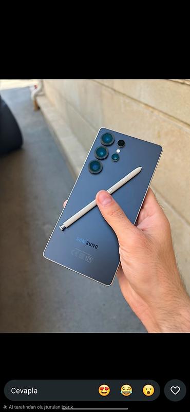 s23 ultra: Samsung Galaxy S25 Ultra, rəng - Qara, Simsiz şarj — 10
