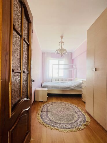 2х комнатная квартира в бишкеке в Кыргызстан | Долгосрочная аренда квартир: 2 комнаты, 48 м², Индивидуалка, 5 этаж, Центральное отопление