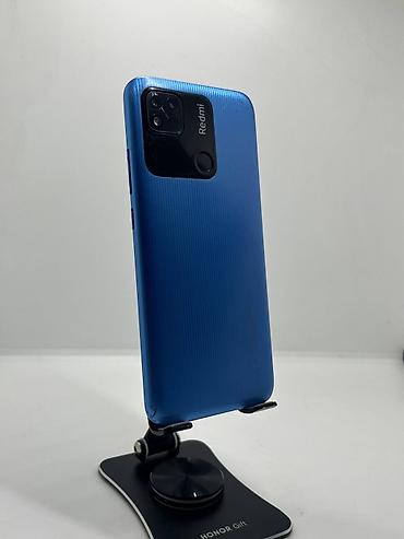 Redmi, Redmi 10A, Б/у, 32 ГБ, цвет - Синий, 2 SIM
