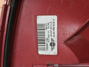 Стоп-сигналы: Задний правый стоп-сигнал Mini 2011 г., Б/у, Оригинал, Германия — 11