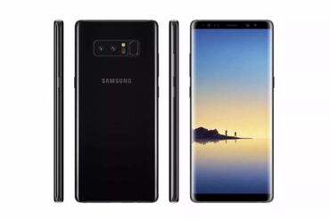 Samsung: Samsung Galaxy Note 8, 64 GB, rəng - Qara, Simsiz şarj, İki sim kartlı