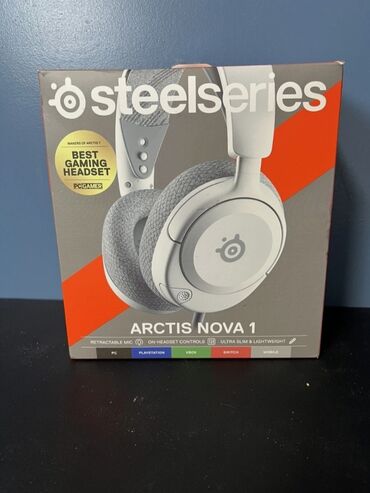 Наушники: Полноразмерные, SteelSeries, Б/у, Проводные, Для переговоров