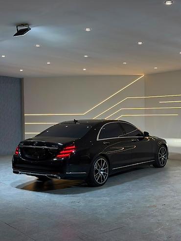 Продажа авто: Mercedes-Benz S-Class: 2019 г., 4 л, Автомат, Бензин, Седан — 4
