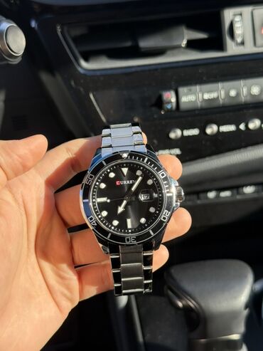 Классические часы: Классические часы часы, Curren, Водонепроницаемые, Мужские — 1